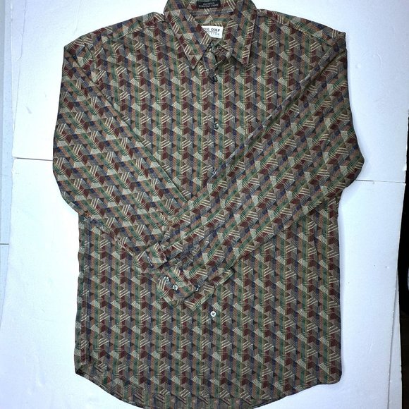 Tuttle Golf Collection men's long‎ sleeve shirt Size medium great condition - Picture 2 of 7